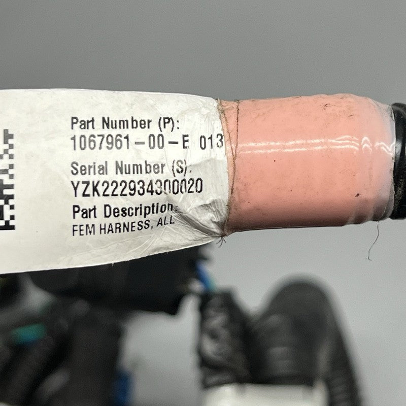 1067961-00-E TESLA MODEL 3 RADIATOR SUPPORT WIRING HARNESS 2017 2018 2019 2020 2021 2022 OEM 