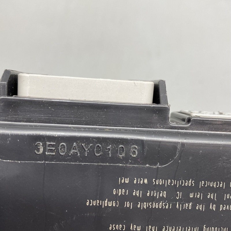 JAGUAR F-PACE KEYLESS ENTRY CONTROL UNIT 3E0AY0106 2016 2017 2018 2019