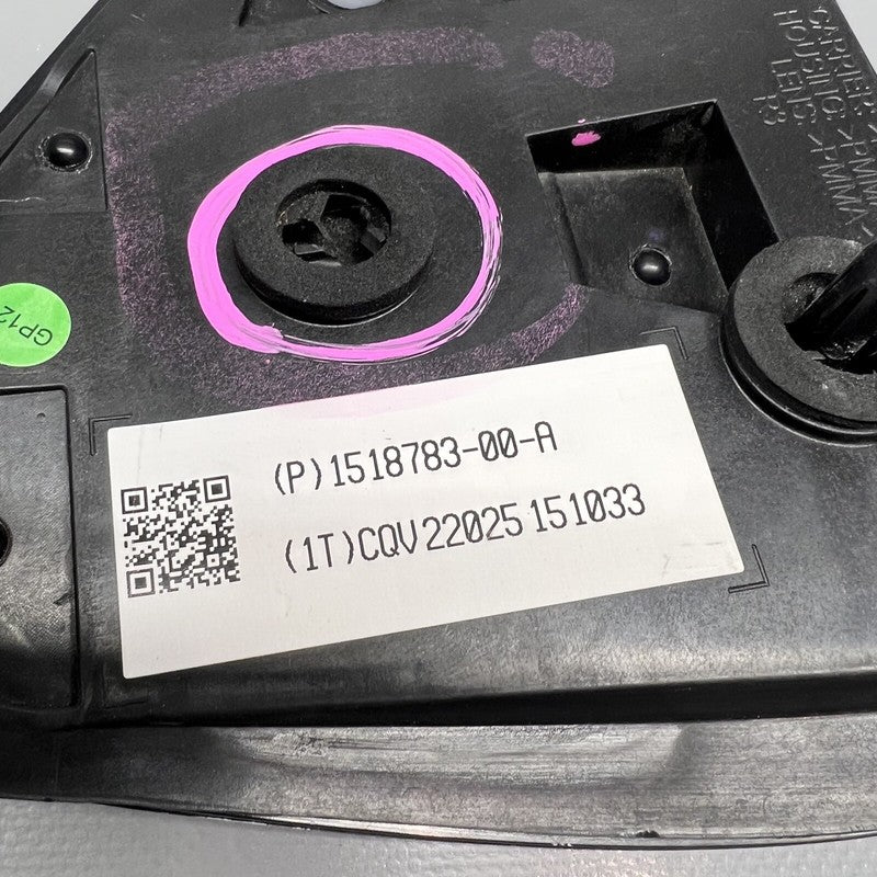 1518783-00-A TESLA MODEL 3 CHARGE PORT DOOR COVER LIGHT RIGHT 2019 2020 2021 OEM 1518783-00-A