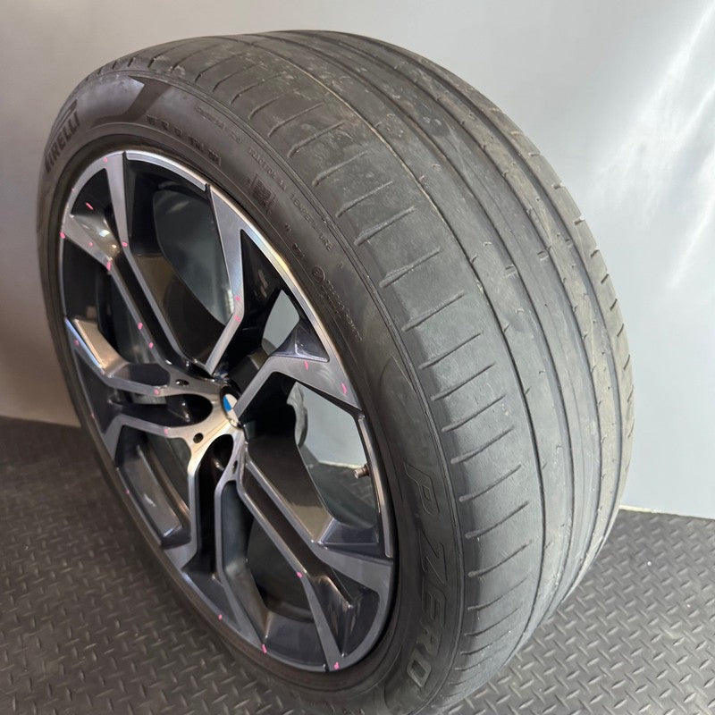 6883761 BMW X5 X6 WHEEL RIM FRONT 21 INCH 2018 2019 2020 2021 2022 2023 OEM 6883761