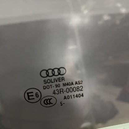 43R-00082 AUDI Q5 DOOR GLASS RIGHT FRONT 43R-00082 2018 2019 2020 2021 2022 OEM