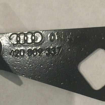 420809337 AUDI R8 QUARTER PANAL LEFT LOCK PILLER REINFORCEMENT 2008 2009 2010 11 2012 OEM