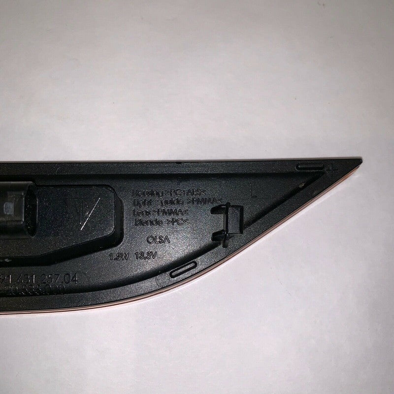 99163125704 PORSCHE 911 LEFT SIDE MARKER LAMP 2012 2013 2014 2015 OEM