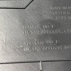 1741538-00-F TESLA CYBERTRUCK BEDSIDE SAIL APPLIQUE LEFT 2023 2024 OEM 1741538-00-F