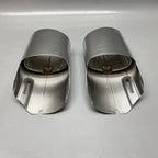 A2044906427 MERCEDES BENZ E350 TAIL PIPE EXTENSION LEFT RIGHT 2010 2011 12 13 14 15 2016 OEM