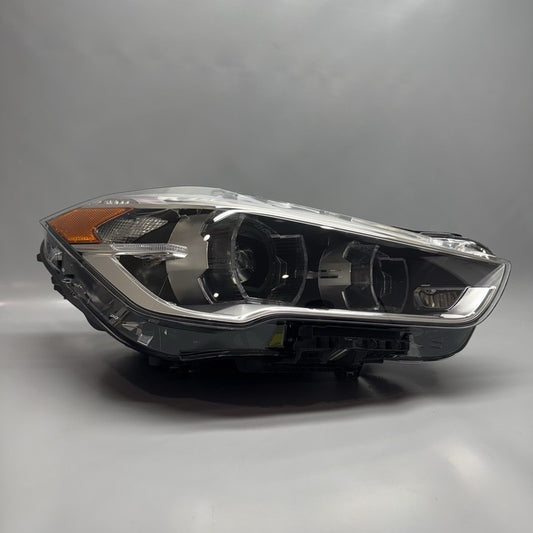 63117193712 BMW X1 HEADLIGHT RIGHT PASSENGER 2016 2017 2018 2019 LED OEM 63117193712