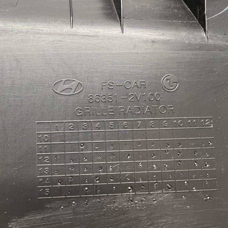 86351-2v100 HYUNDAI VELOSTER GRILLE 2012 2013 2014 2015 2016 2017 OEM 86351-2V100