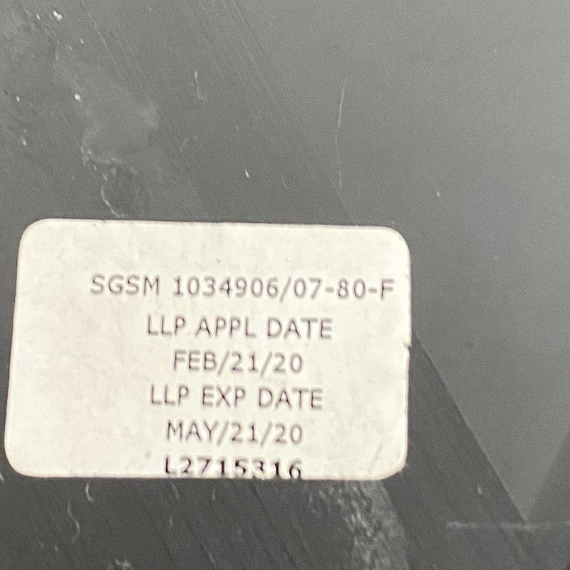 1044906-00-I TESLA MODEL X QUARTER GLASS LEFT REAR 1034906-80-F 2016 2017 2018 2019 2020 OEM