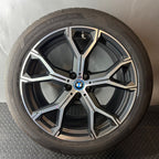 BMW X5 WHEEL RIM 21 INCH REAR X6 2020 2021 2022 2023 2024 2025 OEM 807