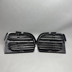 PORSCHE CAYENNE FRONT BUMPER LOWER AND SIDE GRILLES 2008 2009 2010 OEM