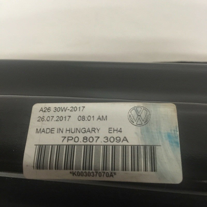 7p0807309a VOLKSWAGEN TOUAREG REAR REINFORCEMENT 2012 2013 2014 2015 2016 2017 OEM