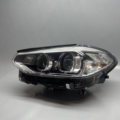 8739651-04 BMW X3 HEADLIGHT LEFT DRIVER X4 LED 2018 2019 2020 2021 OEM 8739651-04