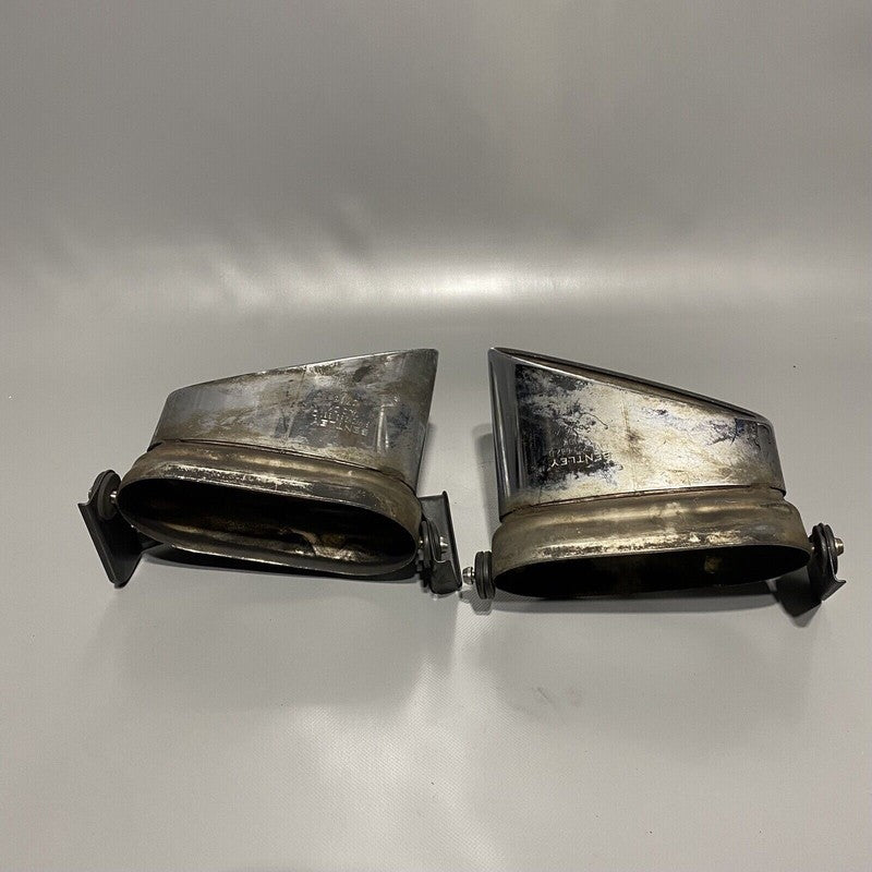 3W0253681D BENTLEY CONTINENTAL FLYING SPUR MUFFLER PIPE TIP 2006 07 08 09 10 11 2012 LEFT