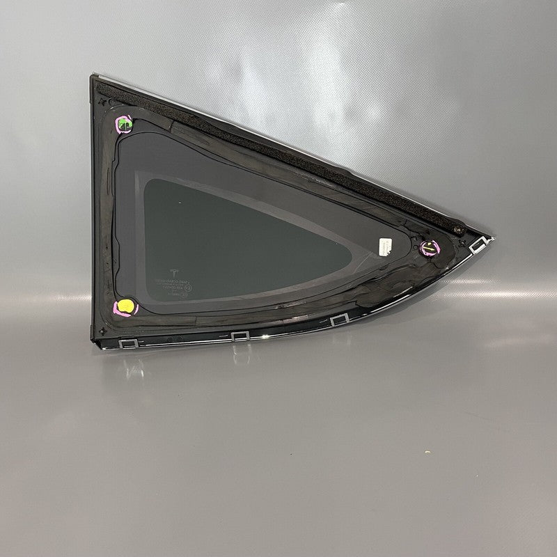 1034906-80-F TESLA MODEL X QUARTER GLASS LEFT REAR 1034906-80-F 2016 2017 2018 2019 2020 OEM