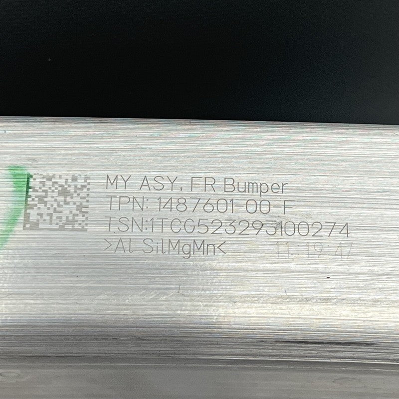 1487601-00-F TESLA MODEL Y REINFORCEMENT FRONT 2020 2021 2022 2023 OEM 1487601-00-F