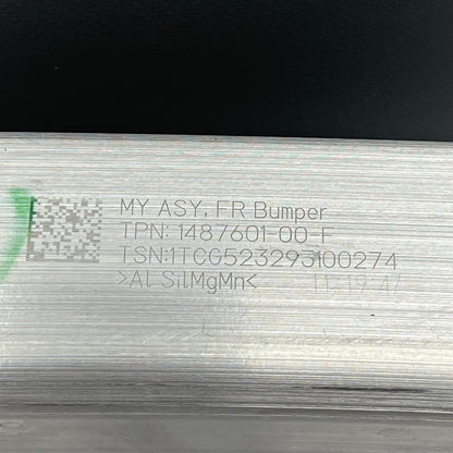 1487601-00-F TESLA MODEL Y REINFORCEMENT FRONT 2020 2021 2022 2023 OEM 1487601-00-F