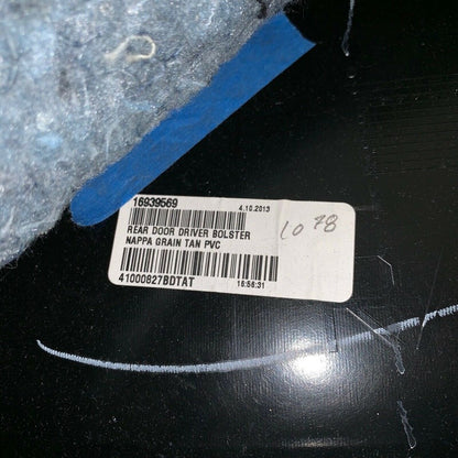 16939569 TESLA MODEL X2ND ROW FLOOR PANEL 2 2016 2017 2018 2019 OEM