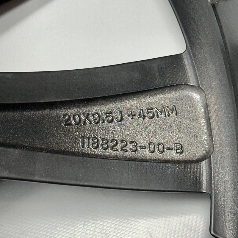 1188223-00-B TESLA MODEL Y PERFORMENCE WHEEL RIM 20 INCH 2020 2021 2022 2023 OEM 1188223-00-B