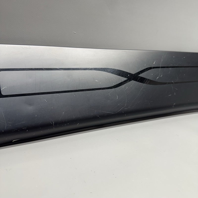 1035995-00-f TESLA MODEL X DOOR WELCOME PLATE TRIM RIGHT 2016 2017 2018 2019 2020 OEM