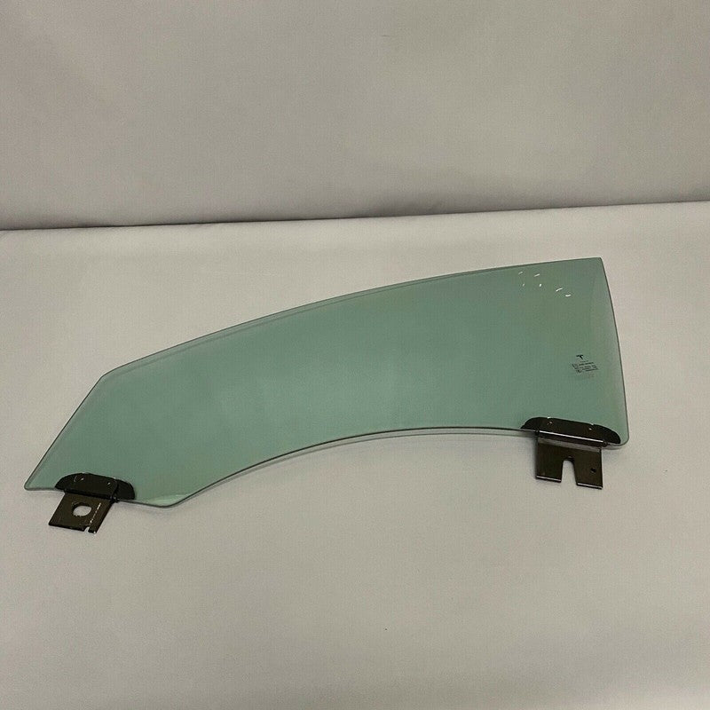 43r-001074 TESLA MODEL S LEFT FRONT DOOR GLASS 2012 2013 2014 2015 2016 2017 2018 2019 OEM