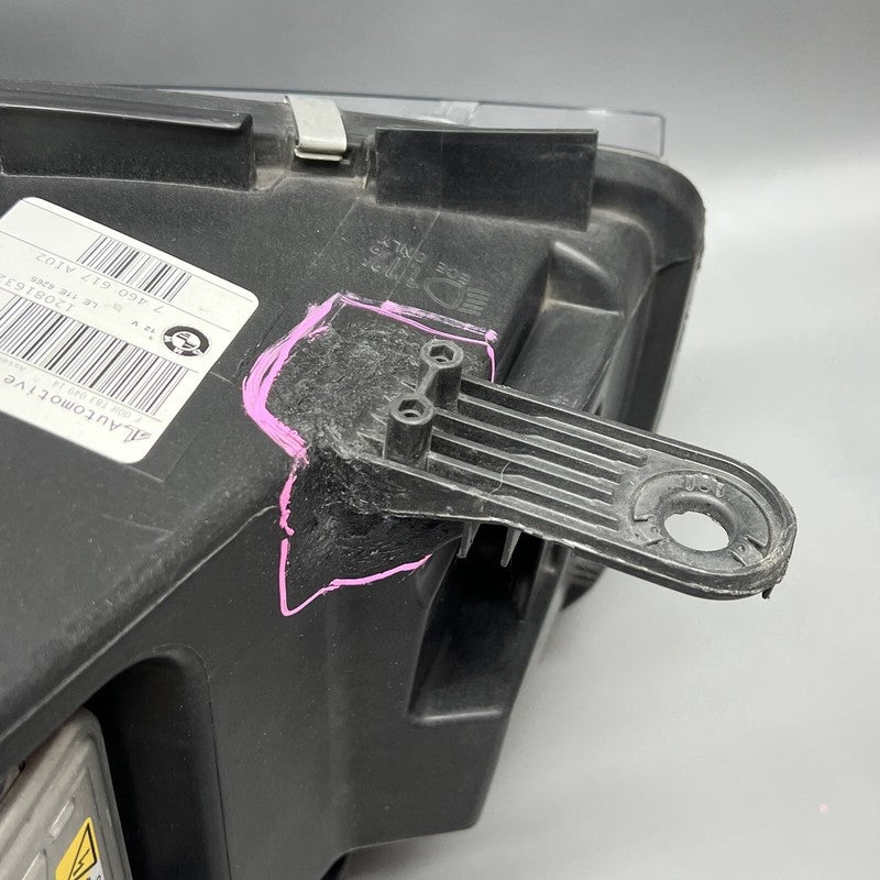 BMW X5 HEADLIGHT LEFT DRIVER X6 XENON 2014 2015 2016 2017 OEM 7460617