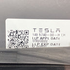 1495740-99-H TESLA MODEL Y QUARTER GLASS LEFT REAR 2020 2021 2022 2023 OEM 1495740-99-H