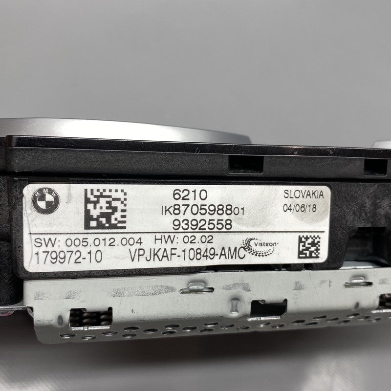 179972-10 BMW X3 M-SPORT SPEEDOMETER CLUSTER 179972-10 2017 2018 2019 2020 OEM