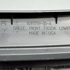 1493759-00-A TESLA MODEL Y GRILLE FRONT CENTER LOWER 2020 2021 2022 2023 OEM 1493759-00-A