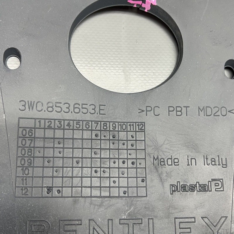 3W0853653E BENTLEY GT GTC FLYING SPUR GRILLE FRAME 2009 2010 2011 OEM 3W0853653E