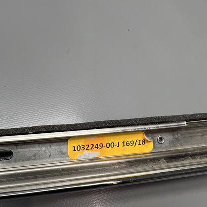 1032249-00-J TESLA MODEL X DOOR MOLDING LEFT REAR 2015 16 17 18 19 20 2021 OEM 1032249-00-J