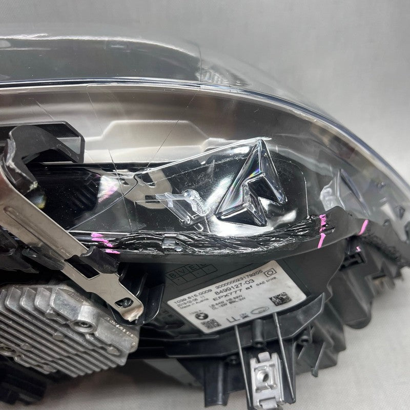 BMW M5 HEADLIGHT LEFT DRIVER 8499127 2017 2018 2019 2020 ADAPTIVE LED 