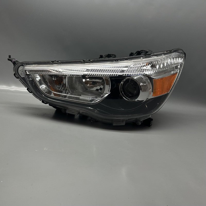 MITSUBISHI OUTLANDER HEADLIGHT LEFT DRIVER HALOGEN 2011 12 13 14 15 16