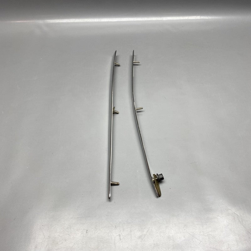 8W8807811 BENTLEY GT REAR BUMPER CHROME TRIM LEFT RIGHT 2005 2006 2007 2008 2009 2010 OEM