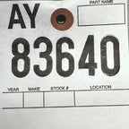 TESLA MODEL S FOG LIGHT LEFT DRIVER SIDE  2016 2017 2018 2019 OEM 6005