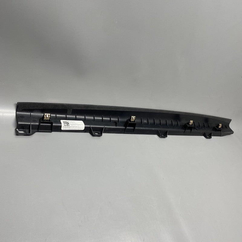 1051547-06-C TESLA MODEL X MID LEFT FALCON DOOR GAPHIDER BLACK 2016 2017 2018 2019 2020 OEM