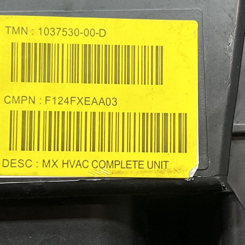 1037530-00-D TESLA MODEL X HVAC HEATER BOX 2016 2017 2018 2019 2020 OEM 1037530-00-D