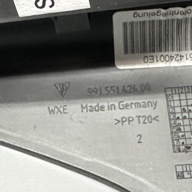 992857110 PORSCHE 911 TAYCAN MIRROR COVER RIGHT 2020 2021 2022 2023 OEM 992857110
