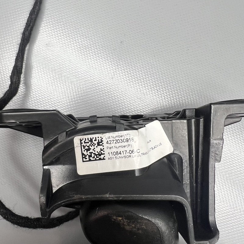 11084417-06-C TESLA MODEL X SUN VISOR LEFT 2016 2017 2018 2019 2020 OEM 11084417-06-C
