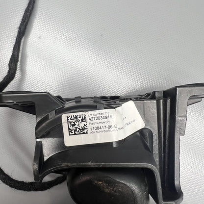 11084417-06-C TESLA MODEL X SUN VISOR LEFT 2016 2017 2018 2019 2020 OEM 11084417-06-C