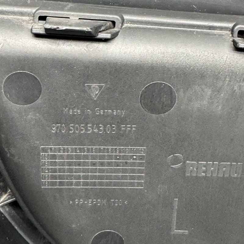 PORSCHE PANAMERA GRILLE LOWER CENTER 2010 2011 2012 2013 OEM 970505541