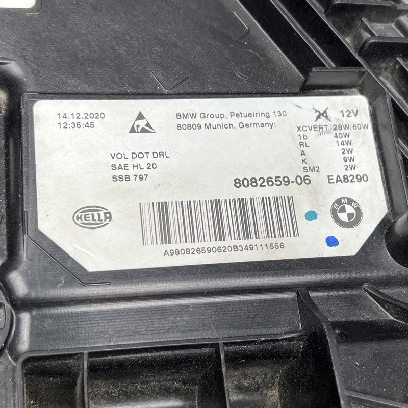 8082659-06 BMW 530 HEADLIGHT LEFT DRIVER 550 M5 LED 2021 2022 OEM 8082659-06