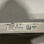 1048498-00-C TESLA MODEL X AC CONDENSER CENTER 1048498-00-C 2015 2016 2017 OEM