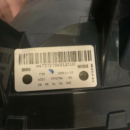 63217372786-01 BMW 328 335 TAIL LIGHT RIGHT PASSENGER 63217372786-01 2012 2013 2014 2015 SEDAN 