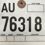 1495740-00-E TESLA MODEL Y QUARTER GLASS LEFT REAR 2020 2021 2022 2023 OEM 1495740-00-E