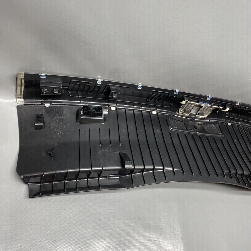 4N0863471 AUDI A8 LIFTGATE TRUNK SILL PLATE 2019 2020 2021 2022 2023 OEM 4N0863471