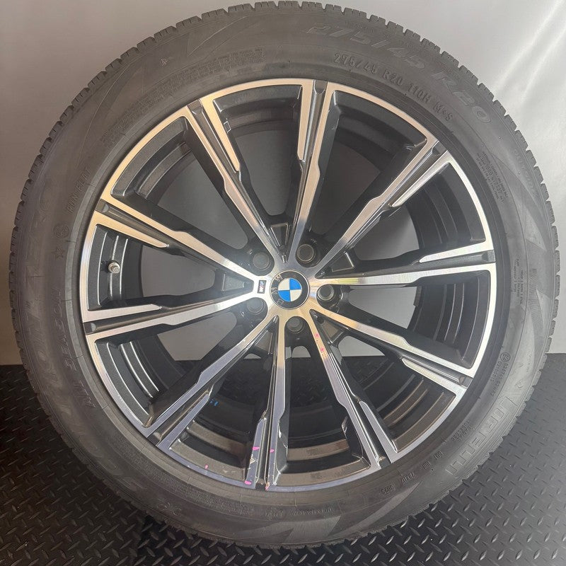 BMW X5 X6 WHEEL RIM 20 INCH FRONT 2020 2021 2022 2023 2024 2025 OEM 80