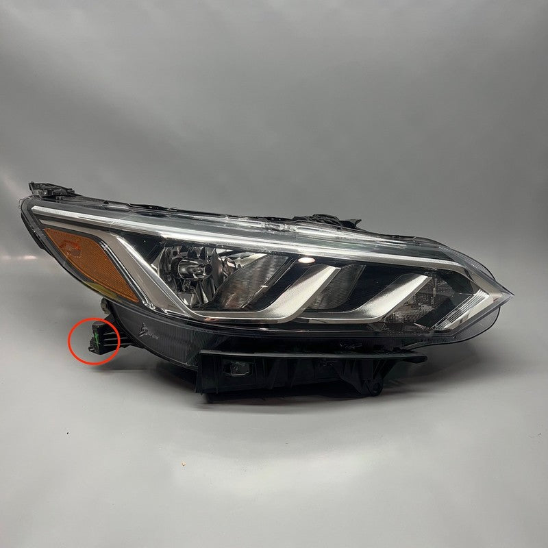 NISSAN SENTRA HEADLIGHT RIGHT PASSENGER 2020 2021 2022 2023 HALOGEN OE