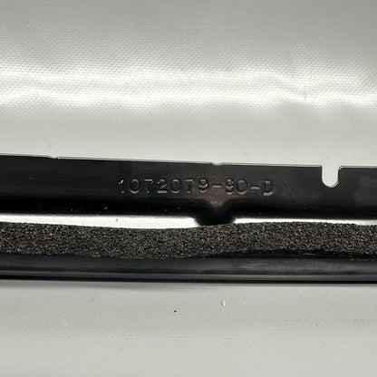 1072079-90-D TESLA MODEL X DOOR SEAL LEFT REAR 2016 2017 2018 2019 2020 OEM 1072079-90-D