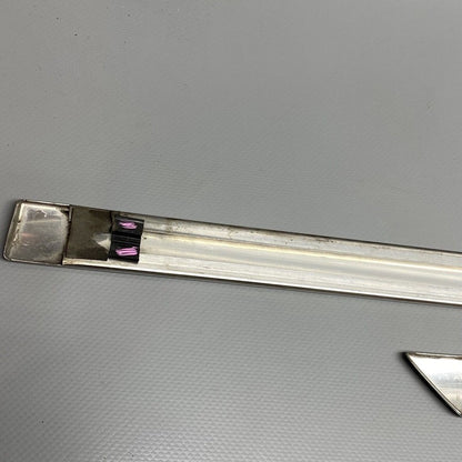 3W5853073F BENTLEY CONTINENTAL FLYING SPUR DOOR CHROME TRIM LEFT FRONT REAR 2006-2011 OEM