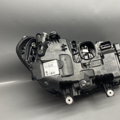 8739657-02 BMW X3 HEADLIGHT LEFT DRIVER X4 2018 2019 2020 2021 LED BURNED 8739657-02